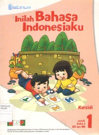 Image of Inilah Bahasa Indonesiaku 1 KTSP