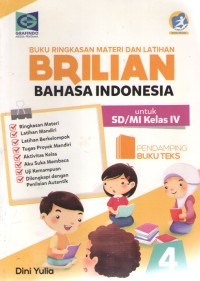 Image of Brilian Bahasa Indonesia 4 : Kurtilas