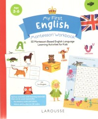 Image of My First English Age 3-6 : Montessori Workbook
