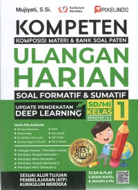 Image of Kompeten : Ulangan Harian SD Kelas 1 Kurmer