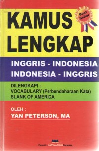 Image of Kamus Lengkap Inggris - Indonesia