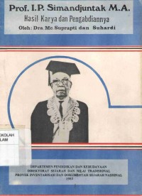 Image of Prof. I.P. Simandjuntak M.A.